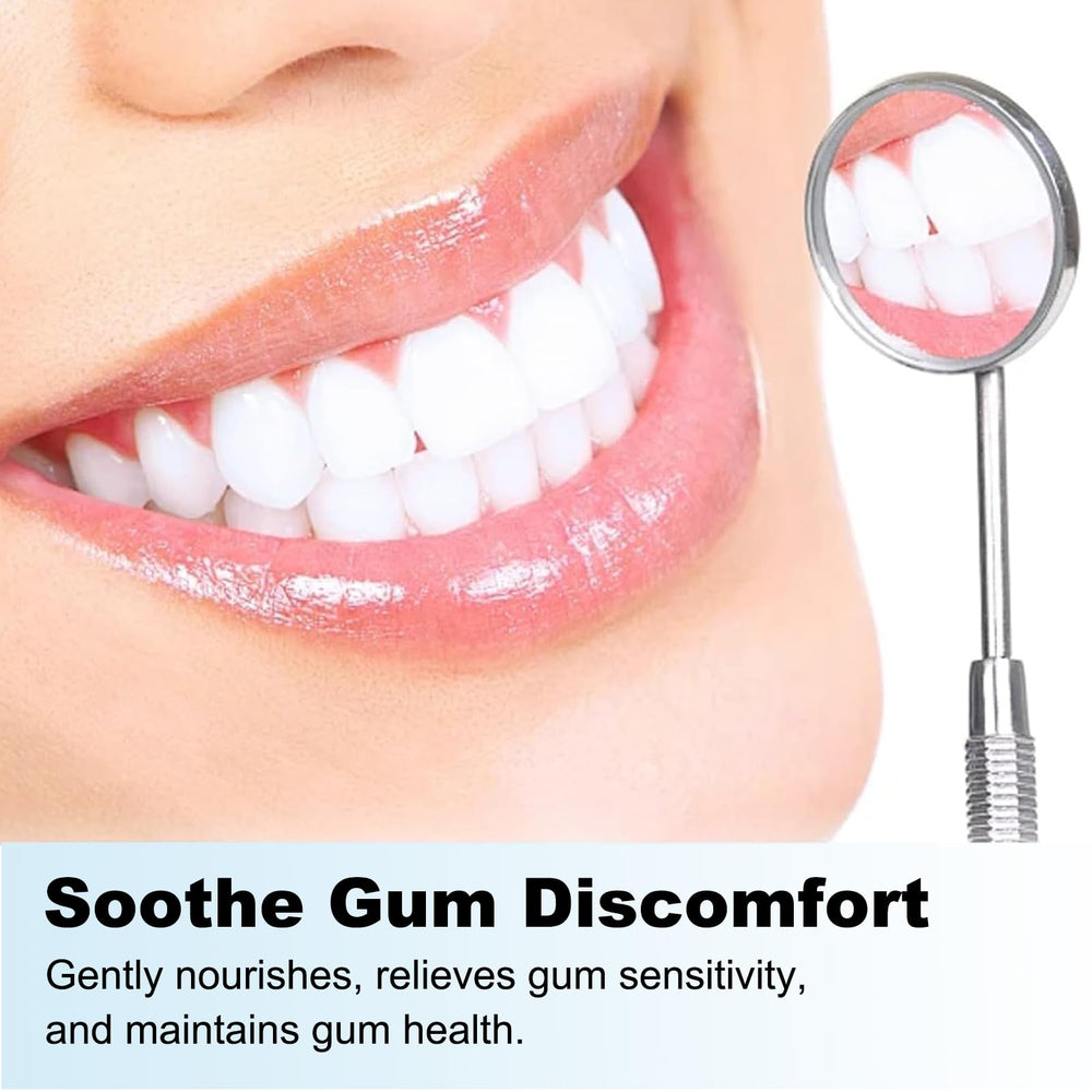 Vingtank daily brushing routine shot promotes easy twice-daily care.
