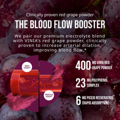 VINIA sea salt electrolyte balance visual highlighting endurance-friendly hydration