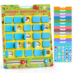 Vinlon memory board with alphabet theme promotes early recognition through play