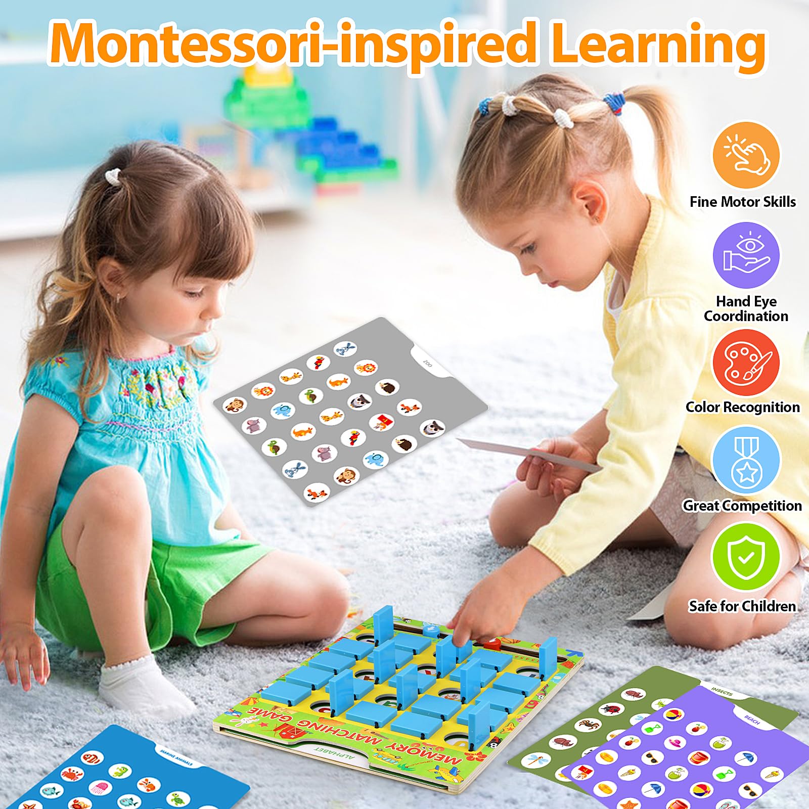 Vinlon memory board Christmas theme adds festive learning and seasonal fun