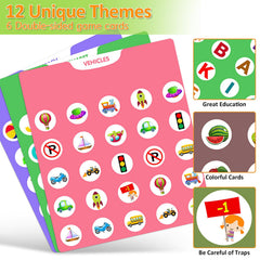 Vinlon memory board fruits theme encourages curious, colorful matching