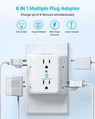 VINTAR mountable wall tap with screw keeps outlet secure
