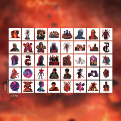 VINYUSE Stranger Things tattoos ideal for classroom rewards and activities
