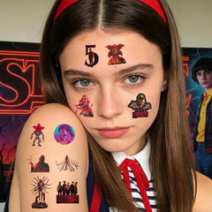 VINYUSE Stranger Things tattoos safe and easy to apply for kids and teens