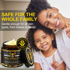 VIOFAIRY raw wild honey detail highlights natural humectants for skin.