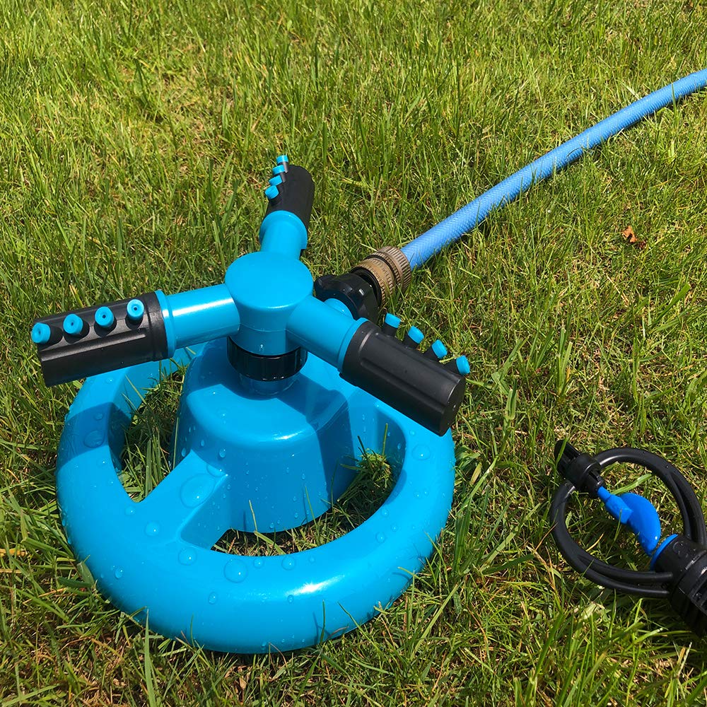 VIPAMZ Garden Lawn Watering Sprinkler cools the lawn while entertaining kids.