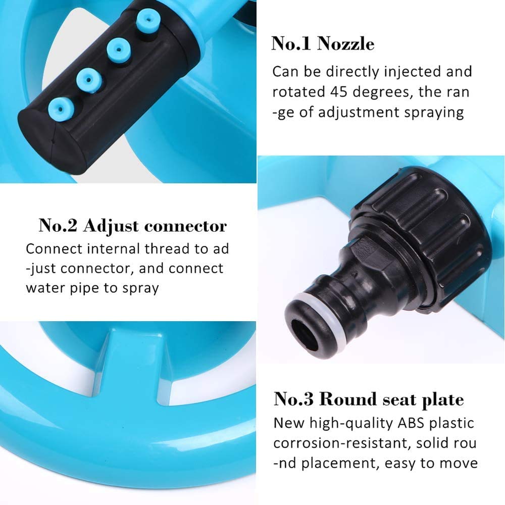 VIPAMZ Two-Head Sprinkler System offering varied spray patterns for kids.