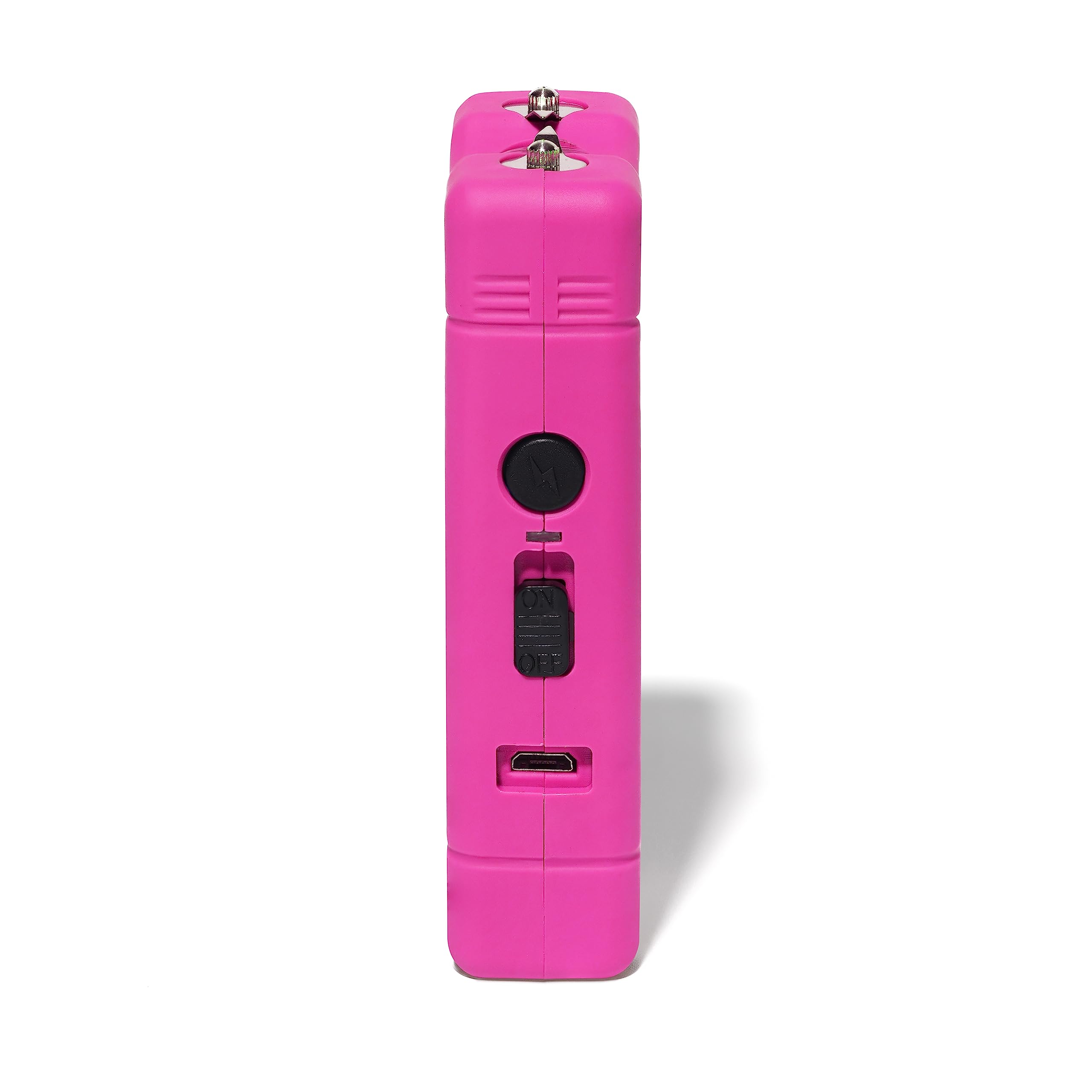 VIPERTEK VTS-880 compact pink stun gun fits in a purse