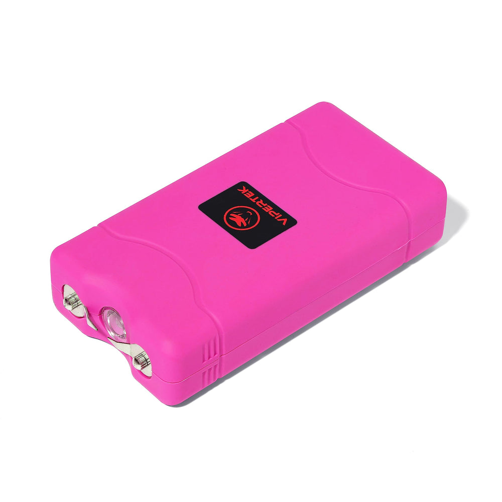VIPERTEK VTS-880 pink LED flashlight in use enhances visibility