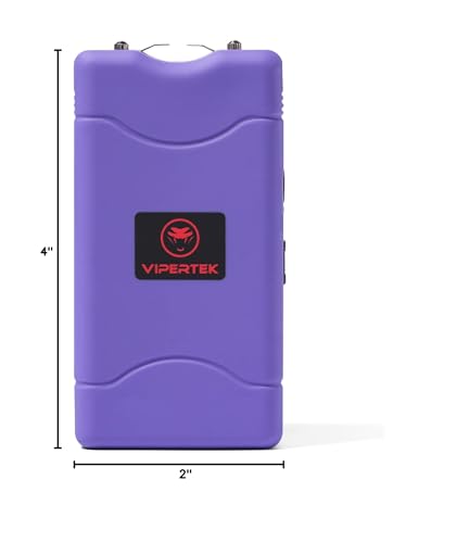 Charging cable connected to purple VIPERTEK VTS-880 for recharge.
