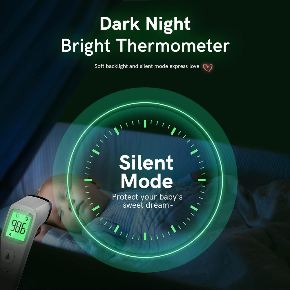 Viproud fever warning indicator highlights high readings at a glance.