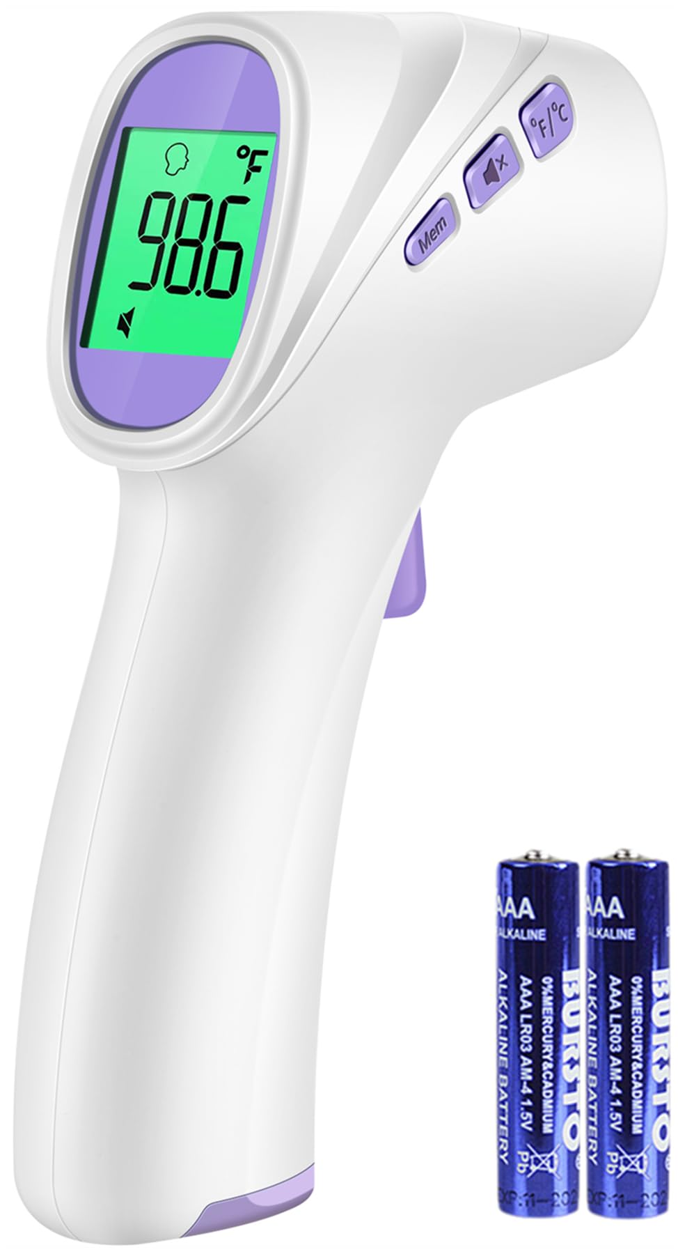 Viproud purple design thermometer ideal for everyday home use.