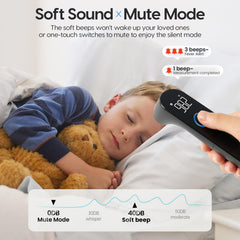 Viproud large LED screen enables clear readings in dim light.