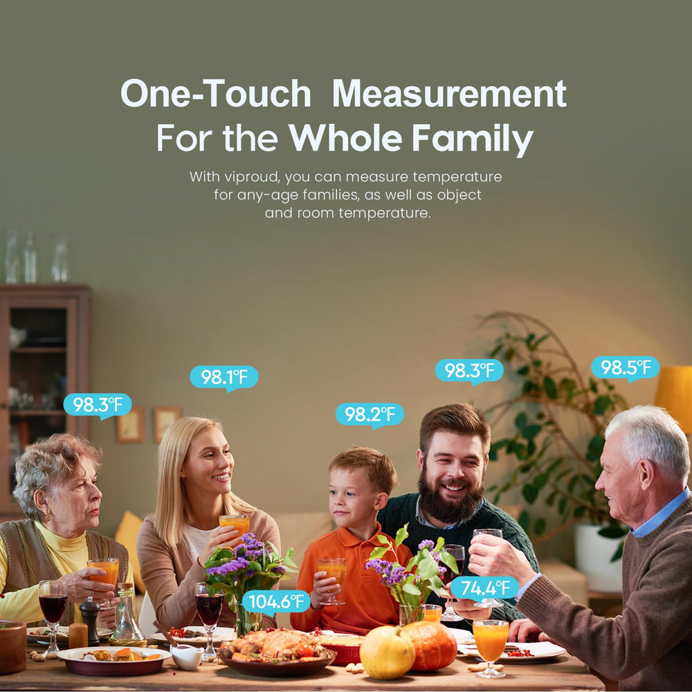 Viproud memory stores multiple readings for trend tracking.