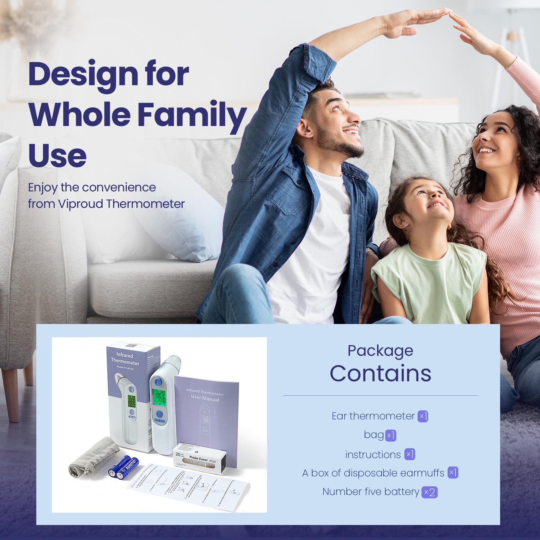 Viproud quick user guide helps with setup in minutes