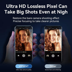 Vipsent 6.1 inch lens protector demonstrates bubble free adhesion and full coverage