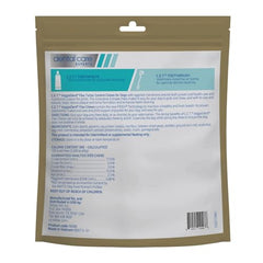 Virbac C.E.T. VeggieDent Flex large dental chew showcases its innovative Z-shape for easier reach.