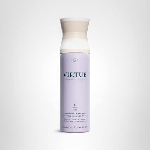 Virtue Full Volume Mousse enables salon-quality styling at home
