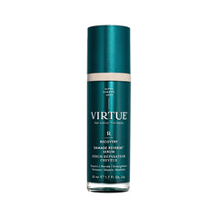 VIRTUE Recovery Damage Reverse Hair Serum bottle and pump for easy application