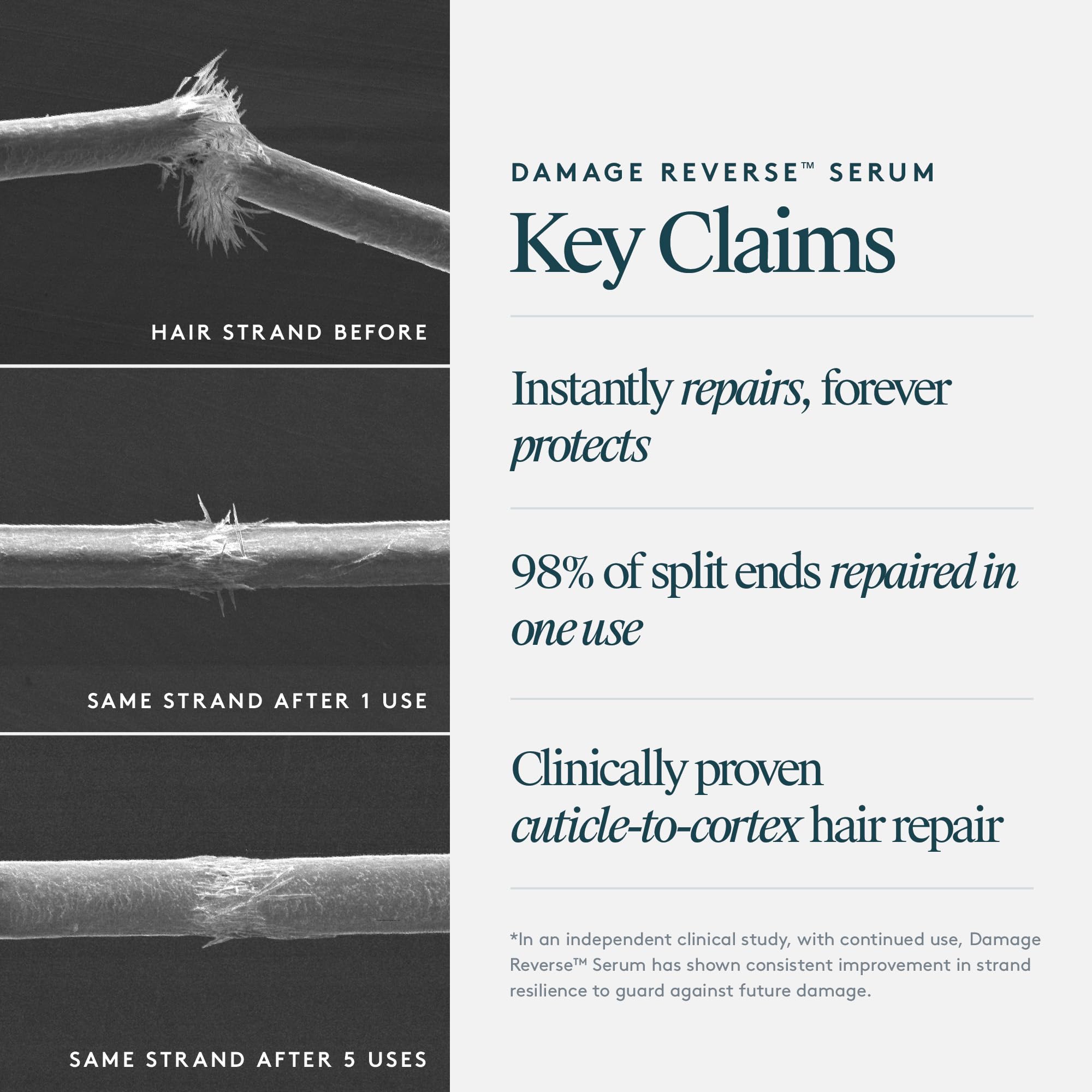 Fragrance of creamy coconut and yuzu in VIRTUE Recovery Damage Reverse Hair Serum