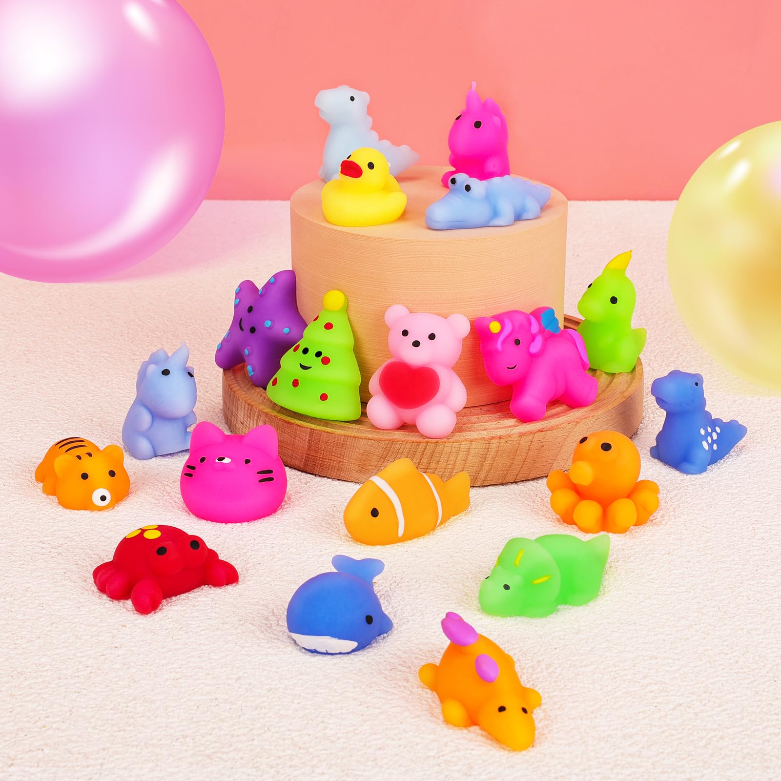 VISCOO gift-boxed mochi squishies ideal as stocking stuffers.