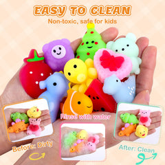 VISCOO sea creatures mochi squishy for exploration and color recognition.