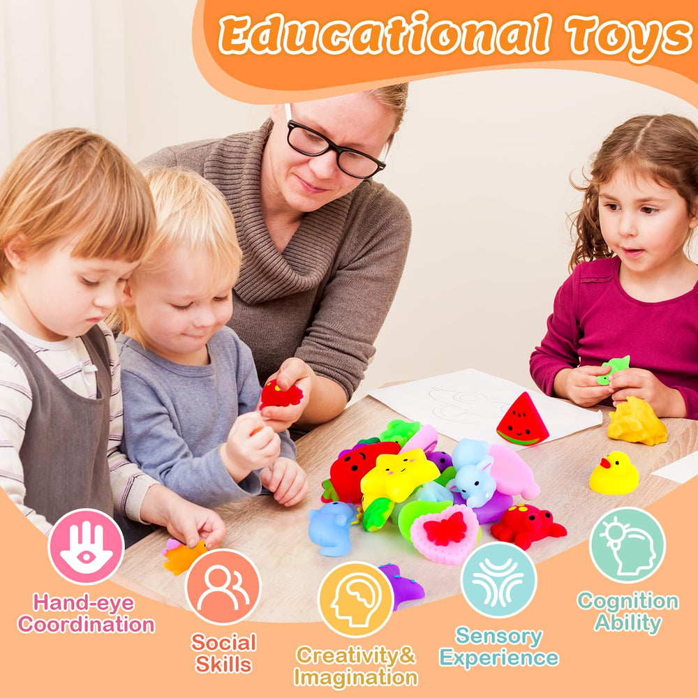 VISCOO unicorn mochi squishy for imaginative play and rewards.