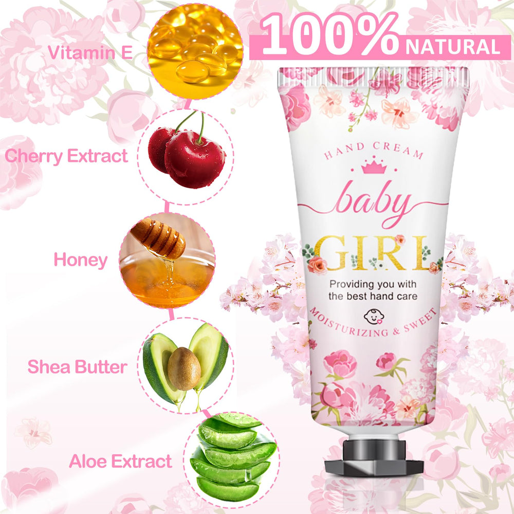 VISCOO cherry-blossom fragrance hand cream emits a fresh, inviting scent for guests.