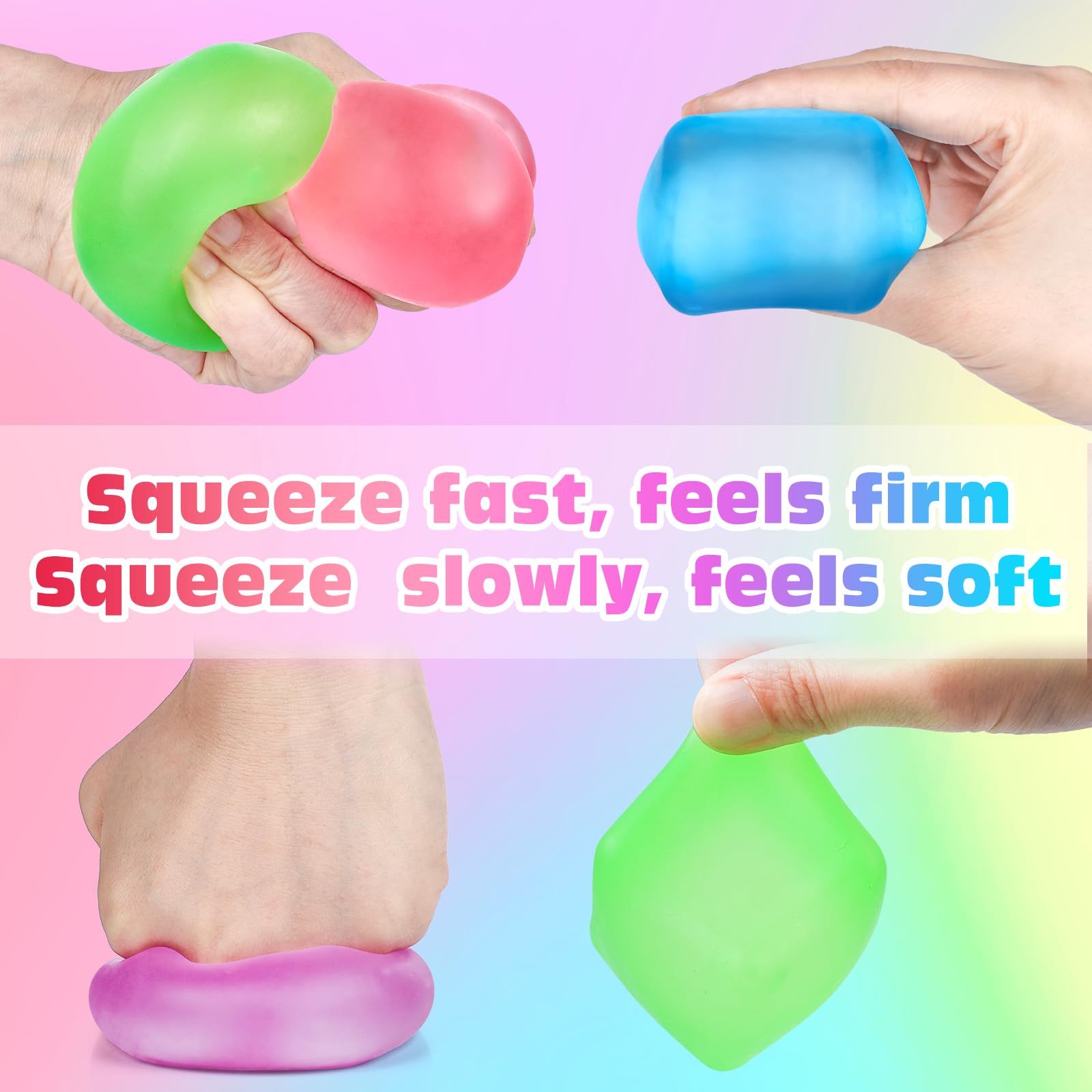 Viscoo green stress cube demonstrating portable fidget toy for classrooms.