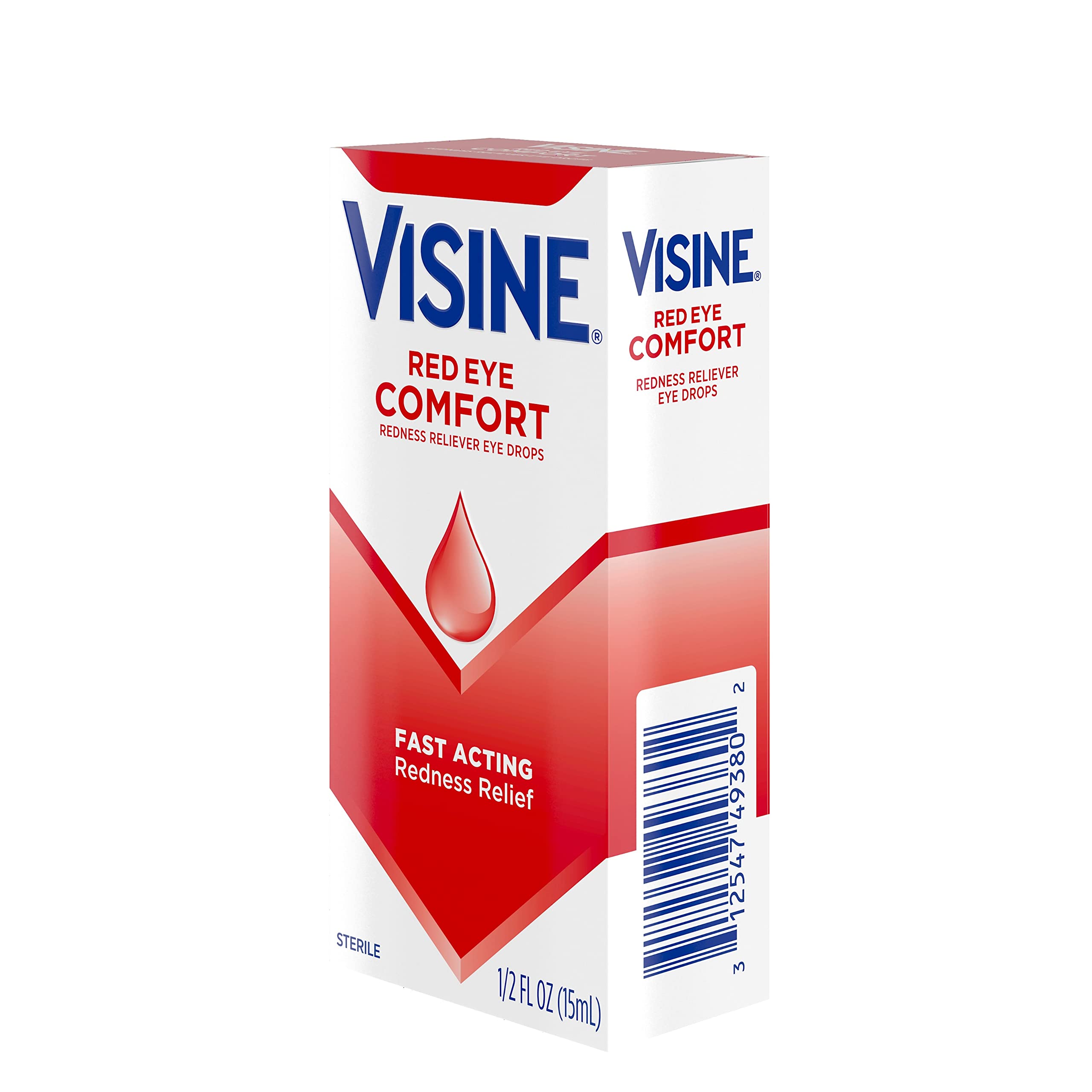 Visine label detail points to safety and ingredient transparency for informed use