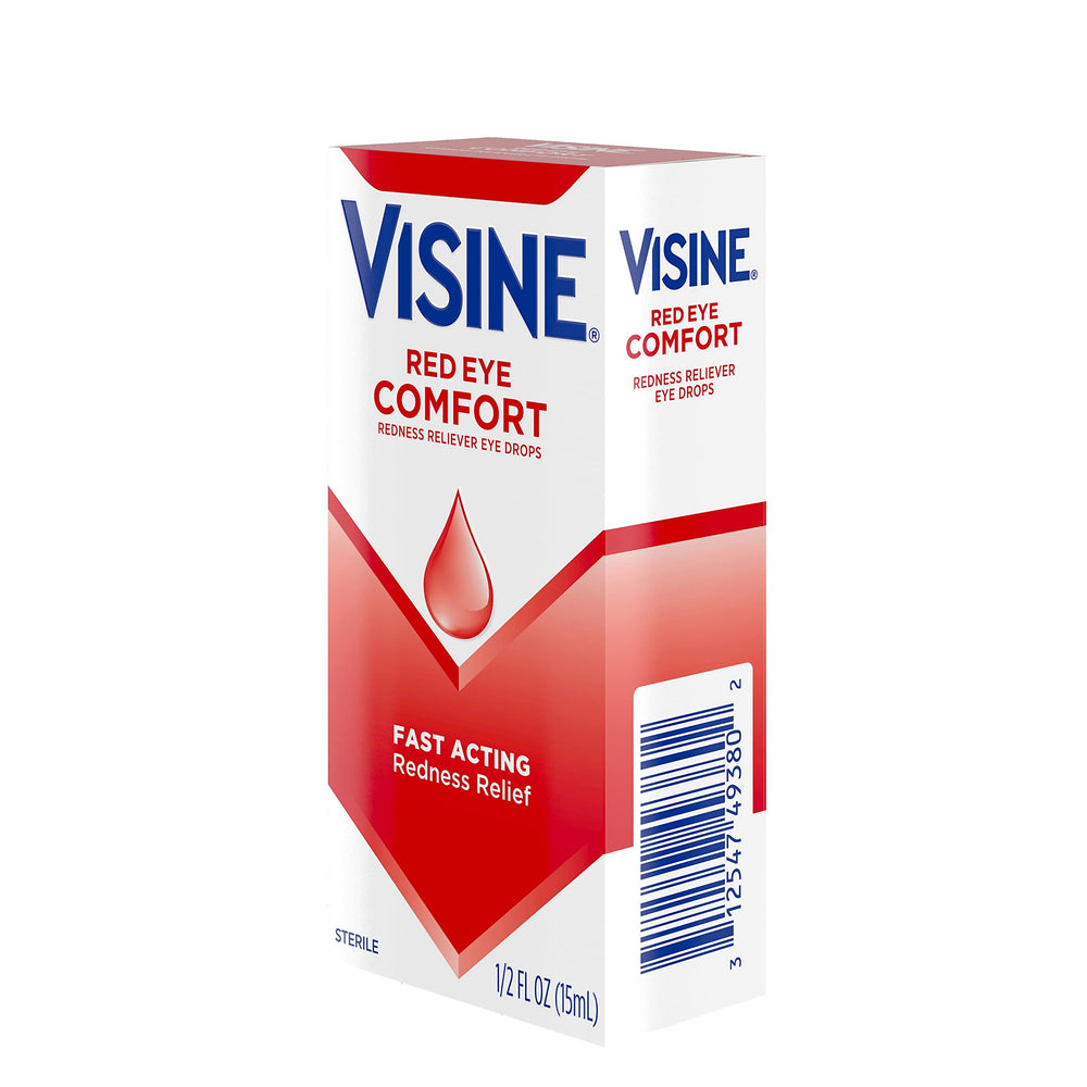 Visine label detail points to safety and ingredient transparency for informed use