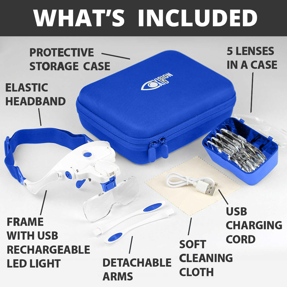 Vision Aid Expert Edition five magnification powers for fine work