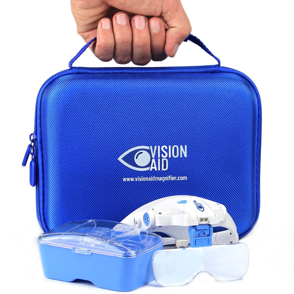 Vision Aid Expert Edition magnifier overview for close-detail tasks