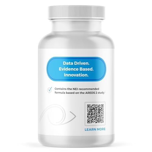 Vision Protection AREDS 2 capsules closeup highlights easy-to-swallow softgels for daily use.