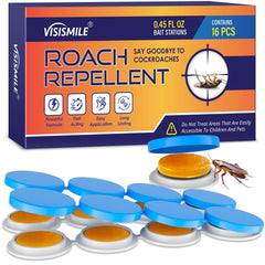 Visismile Cockroach Repellent bottle demonstrates fast-action protection for indoor spaces