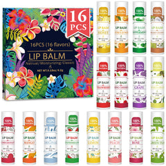 VISRIE 16-flavor lip balm collection for daily hydration