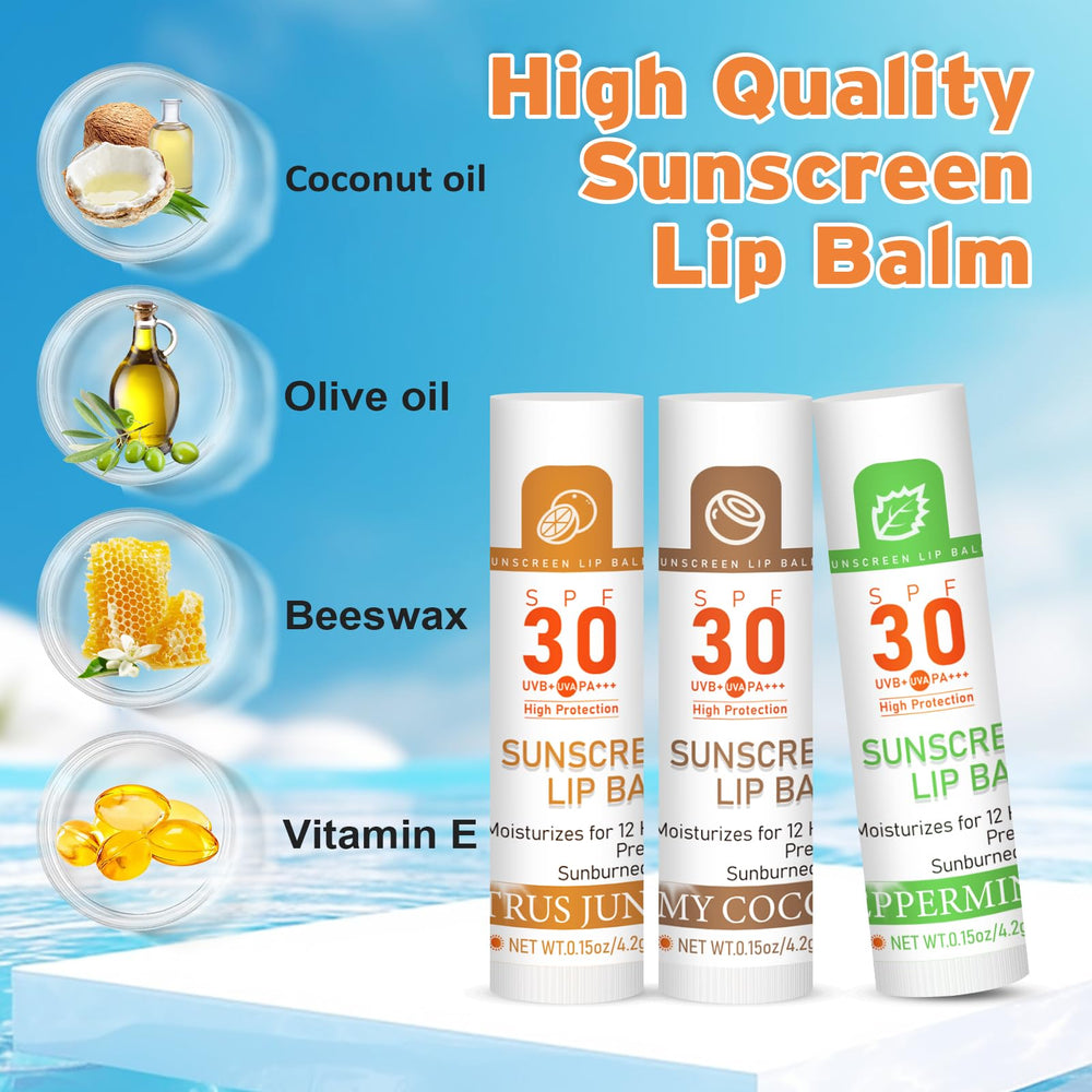VISRIE SPF30 lip balm clear-application for a light, non-greasy finish.