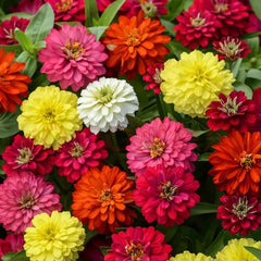 VISTATU zinnia seeds fresh from growers support quick germination when sown properly