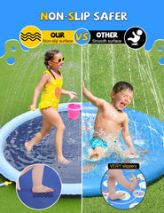 VISTOP colorful splash pad design adds vibrant outdoor water time.