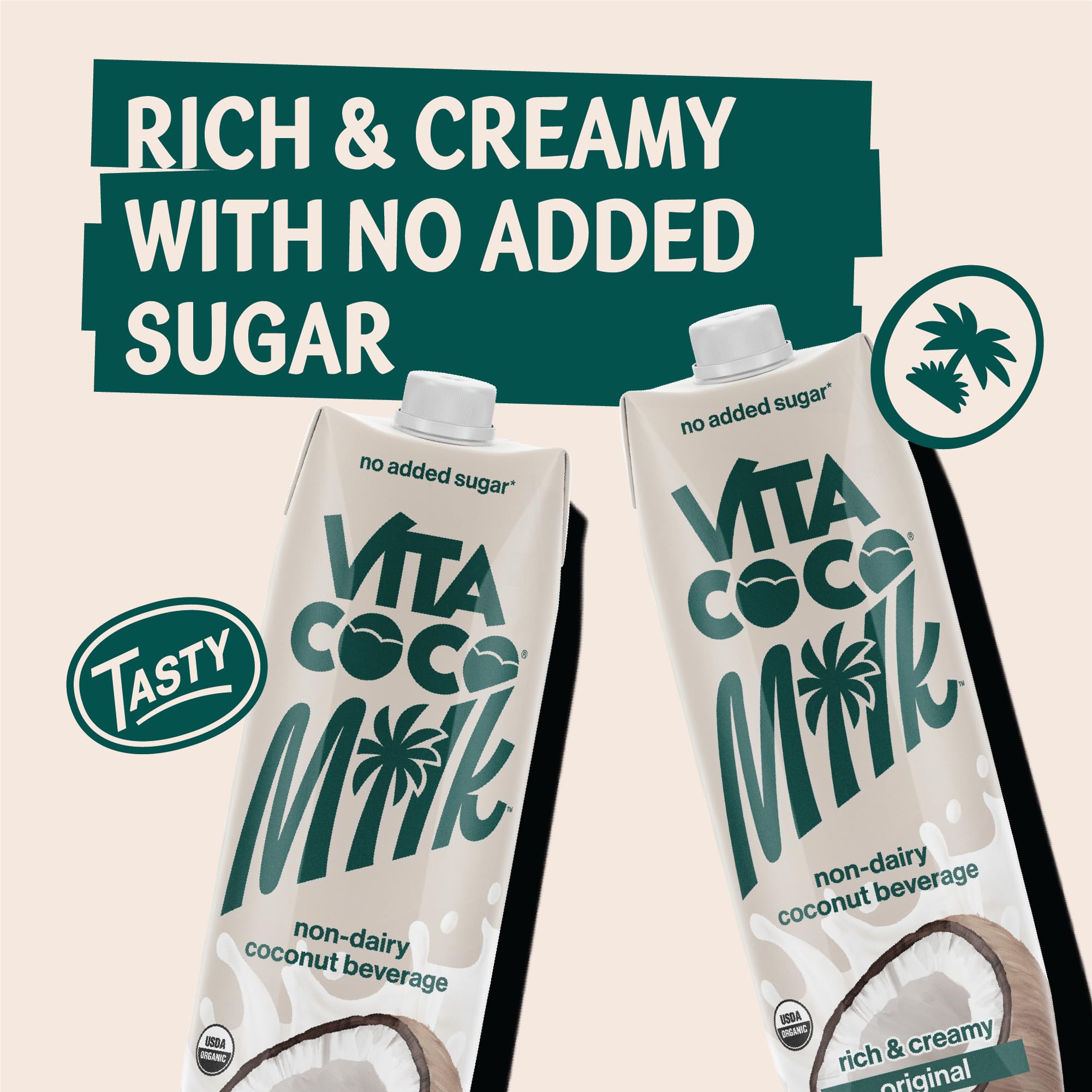Vita Coco Original Organic Coconut Milk in a smoothie for a creamy plant-based boost