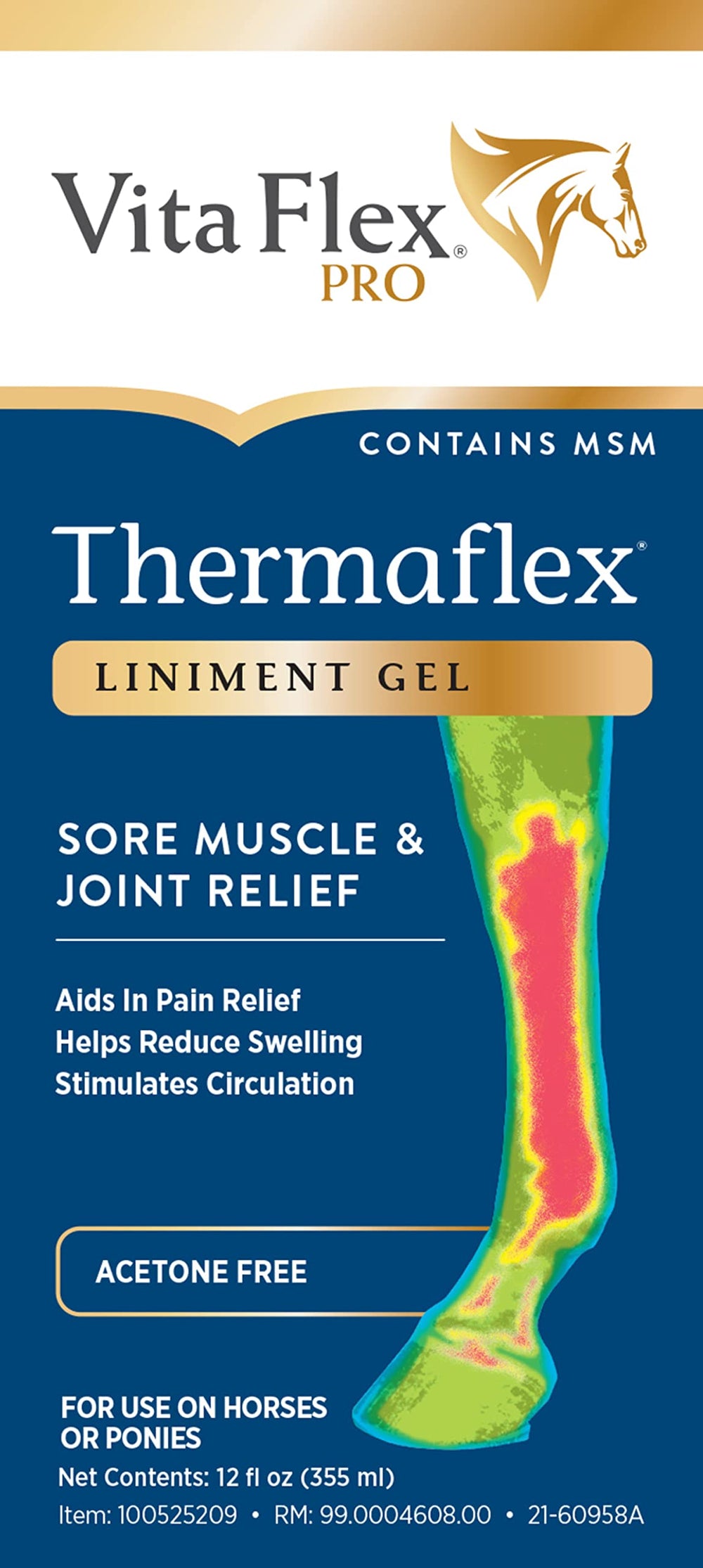 Vita Flex Thermaflex warming action promotes deep warmth and improved circulation after use.