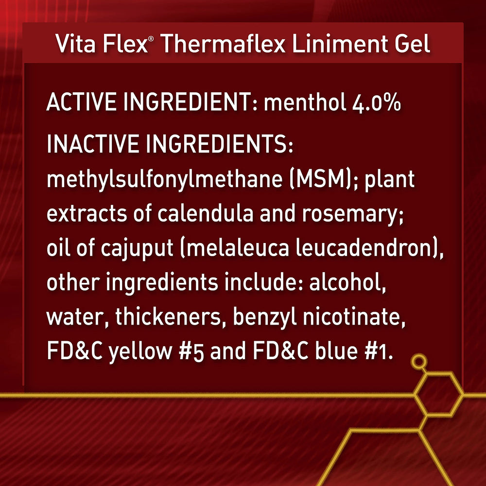Vita Flex Thermaflex supports safe horse care before rides.