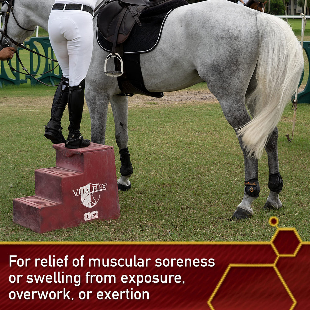Vita Flex Thermaflex soothing relief may help reduce swelling after exertion.