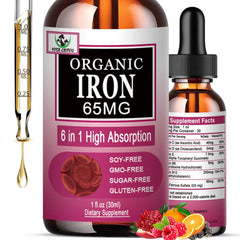 Vita Letuo iron drops bottle for easy daily use and energy support