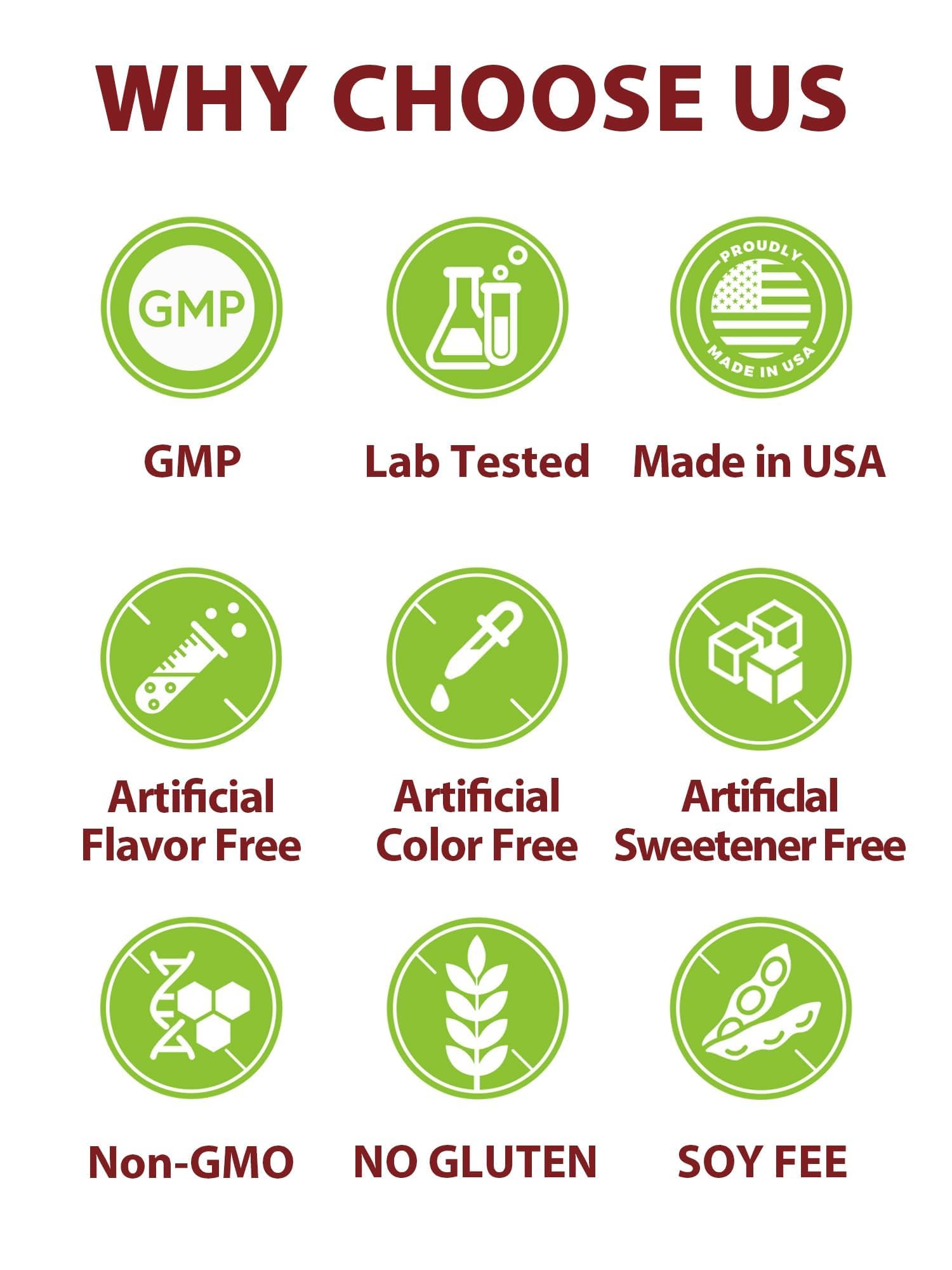 Vitacook ingredients label indicating plant-based, non-GMO formulation
