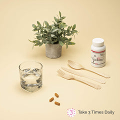 Vitadone daily routine tablet reminder illustrates simple incorporation into mornings