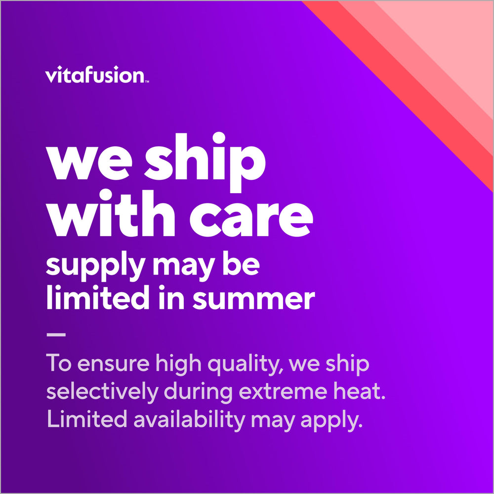 Vitafusion 120-count bottle for a 60-day supply
