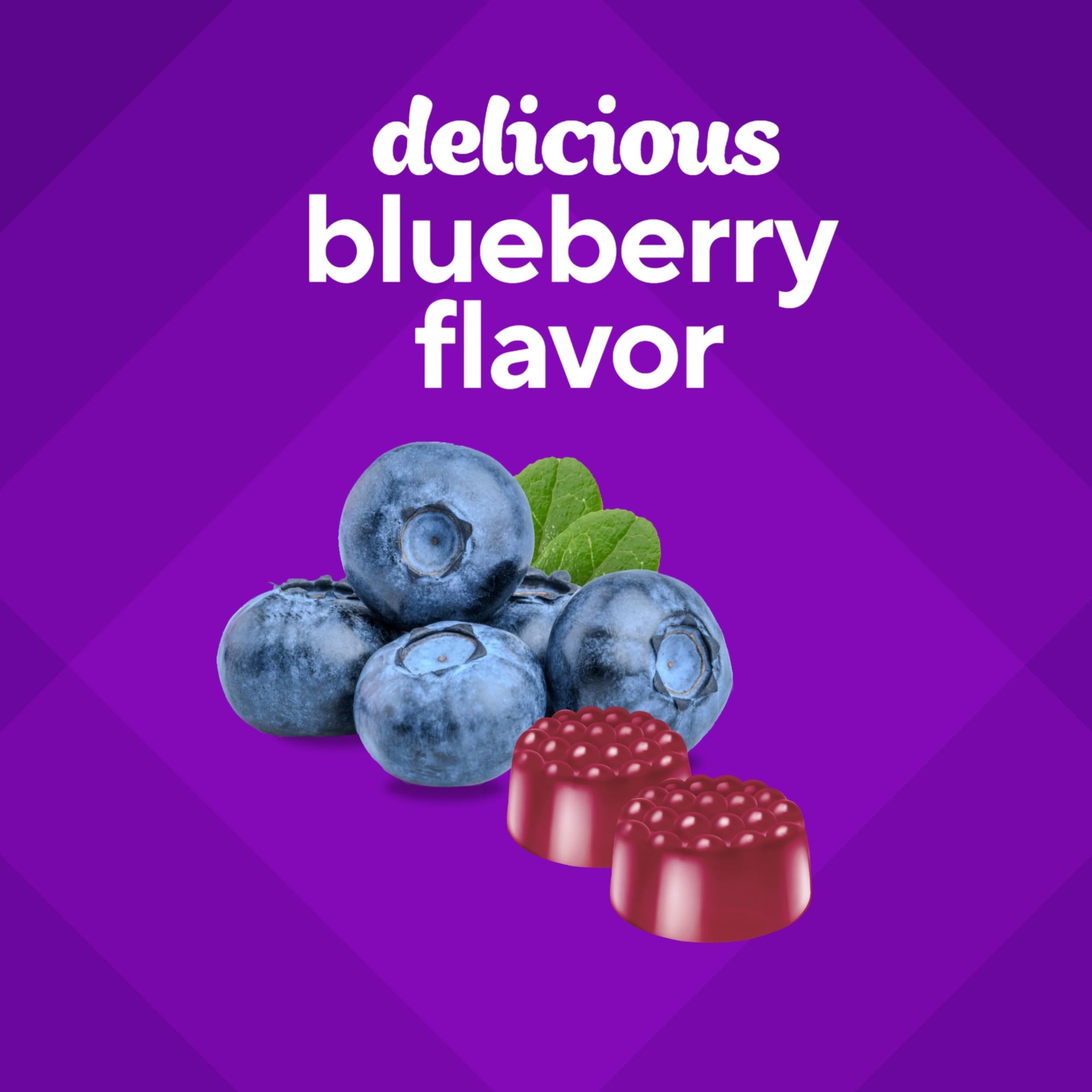 Vitafusion Biotin gummies with no artificial flavors or sweeteners.