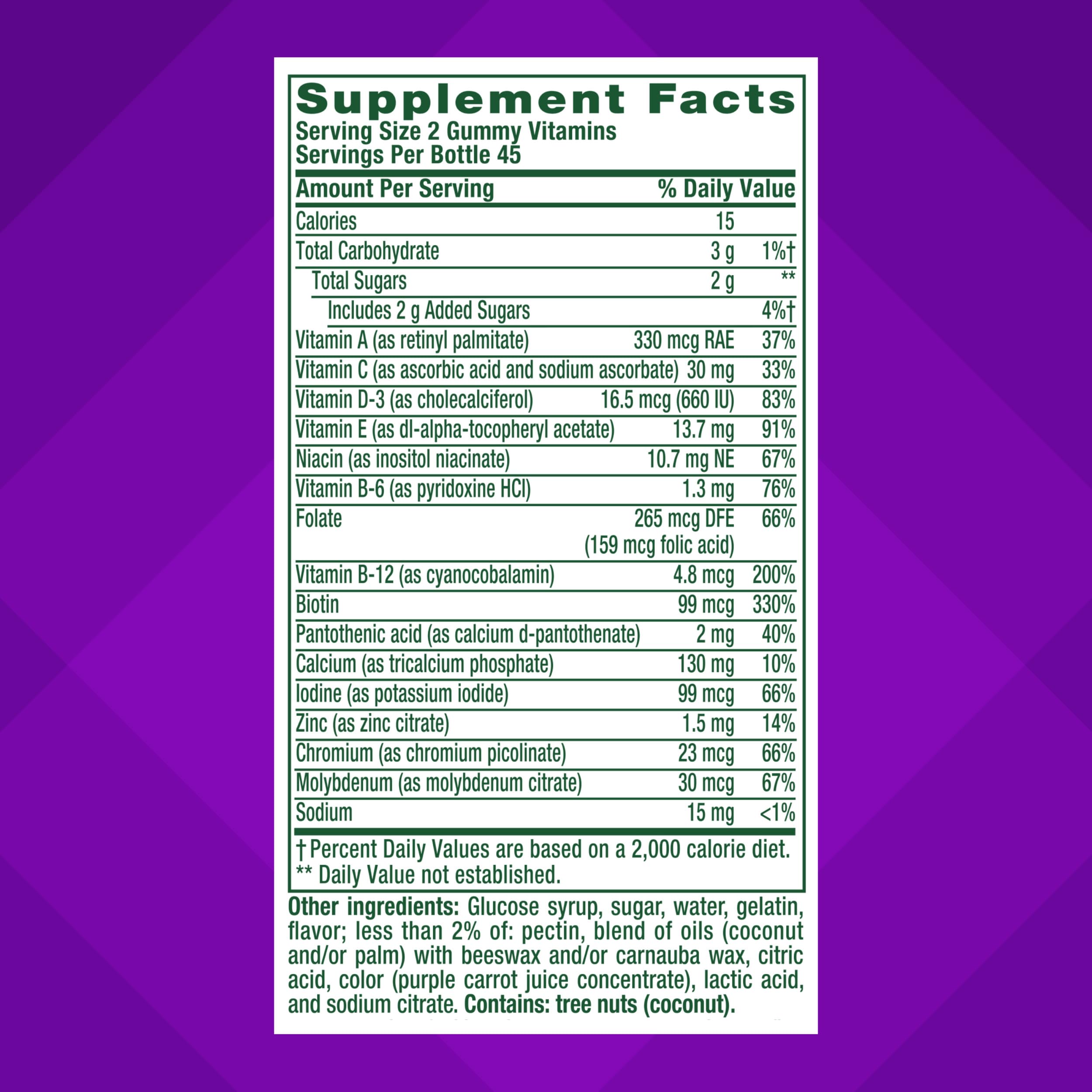 Vitafusion GLP-1 Support Citrus Berry flavor ready to enjoy