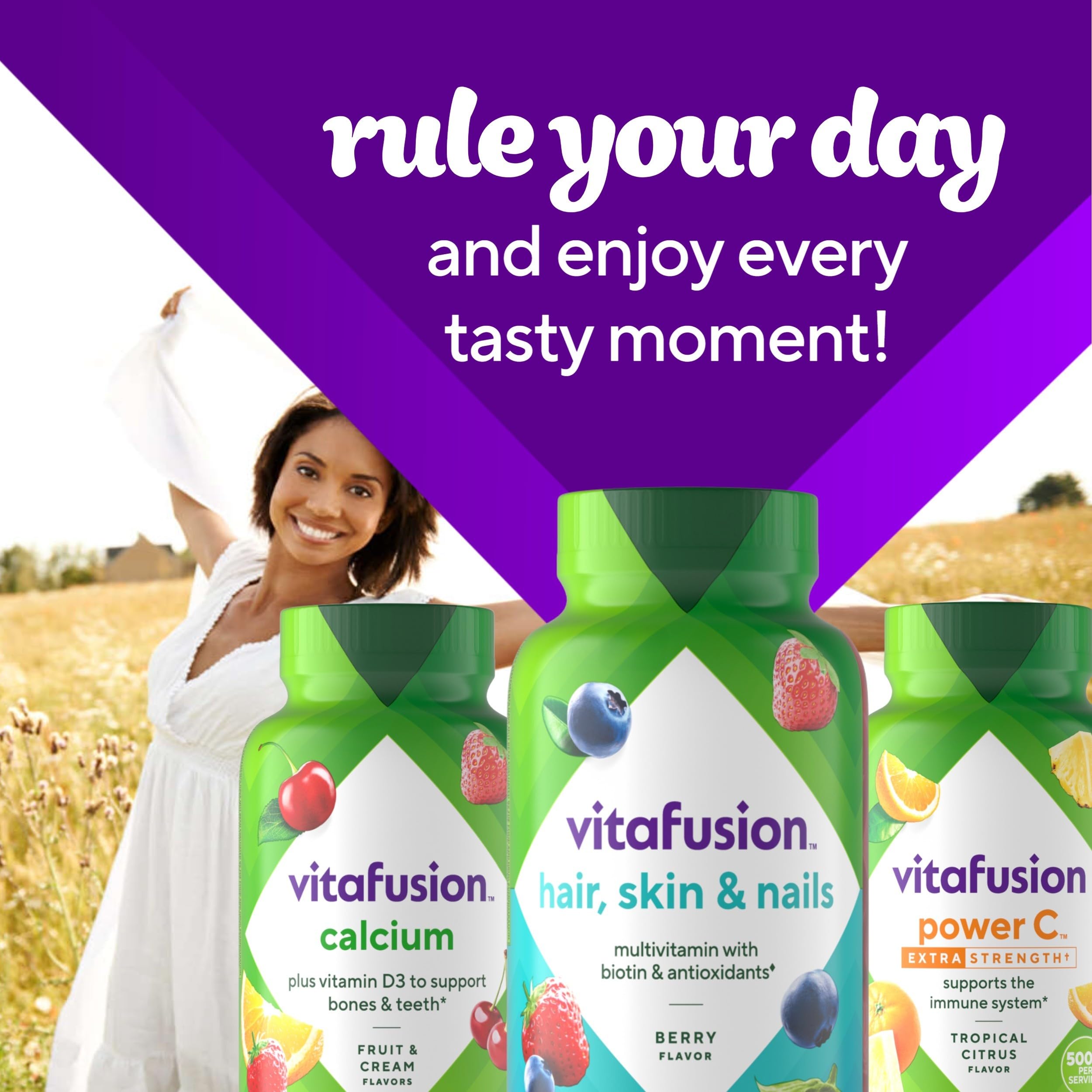 Vitafusion Gorgeous brand recognition as America's #1 gummy vitamin.